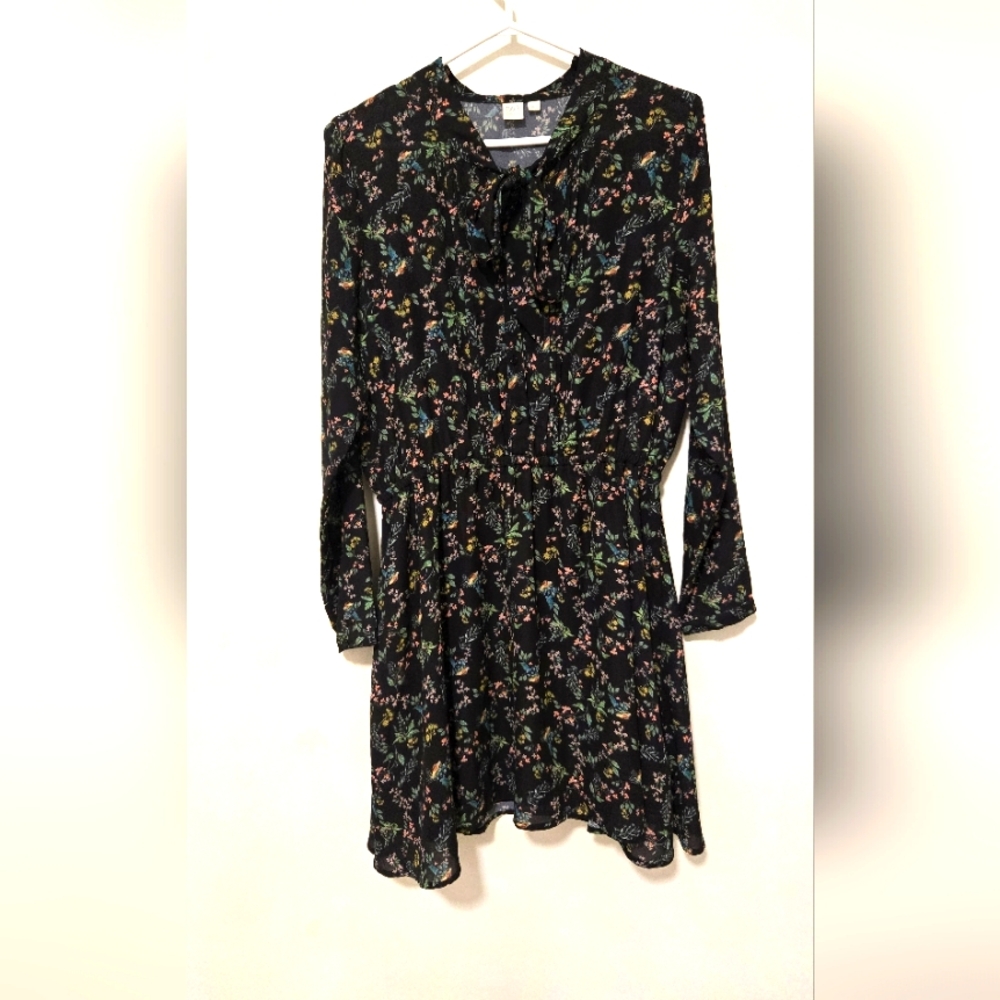 TWIK Floral Black Dress